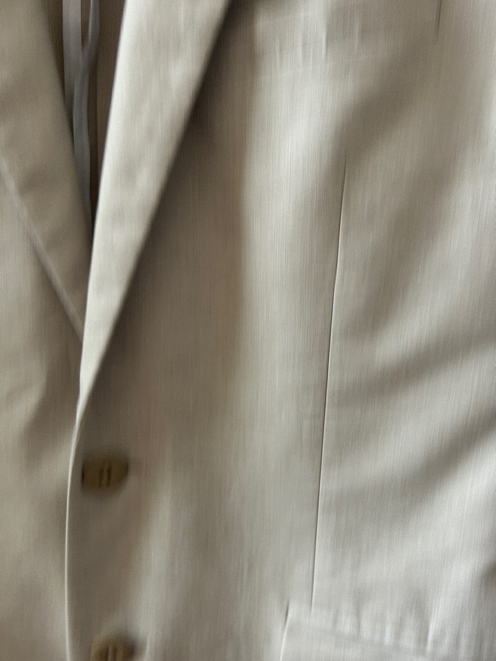 Express Men’s Beige Slim Fit Cotton Linen Lyocell Blazer 36S - Picture 5 of 16